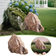 Foam Pseudorock Is Used For Landscaping Rock Cover Courtyard Decoration And Well Cover Pseudorock Pseudorock Cover Is Used For Landscaping Home Decor