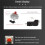 Macro Programming Keyboard RGB Custom 2 Keys Keyboard  Copy and Paste OSU Keyboard Gaming Hotswap Keypad Black 5