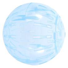 Hamster Running Ball Toy Rat Exercise Ball Plastic Sky-blue 1Set for Observation at Home Use
