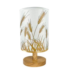 Lampa cois leapa seanré cabhraithe, lampa boird il-radhairc, trí dhath solais, paiste LED, scáth lampa fabraice, sealbhóir lampa ardchaighdeáin,