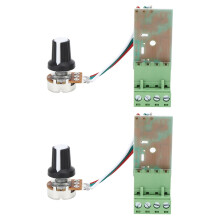 Slitesterk DC-motorhastighetskontroller PWM justerbar bryter Lavspenningsmotorregulator Profesjonelt design Enkel installasjon Flott for restauranter