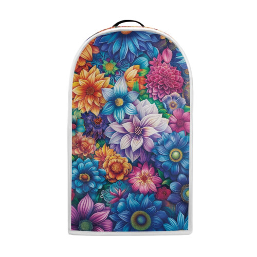 Dust Protector Polyester Kitchen Blender Dust Cover Flowers Handle Blender Dust Cover for Home Kitchen