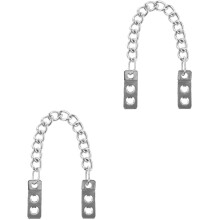 Metal Door Chain for Cabinet or Entry Door 2 Pieces