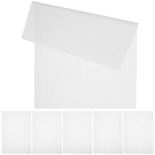 100 Pcs Packaging Tissue Paper Craft Birthday Wrapping DIY White