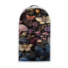 Moths Mushrooms Flowers Coffee Machine Dust Cover Waterproof Kitchen Home Durable Easy to Install Blender Covers with Lightweight