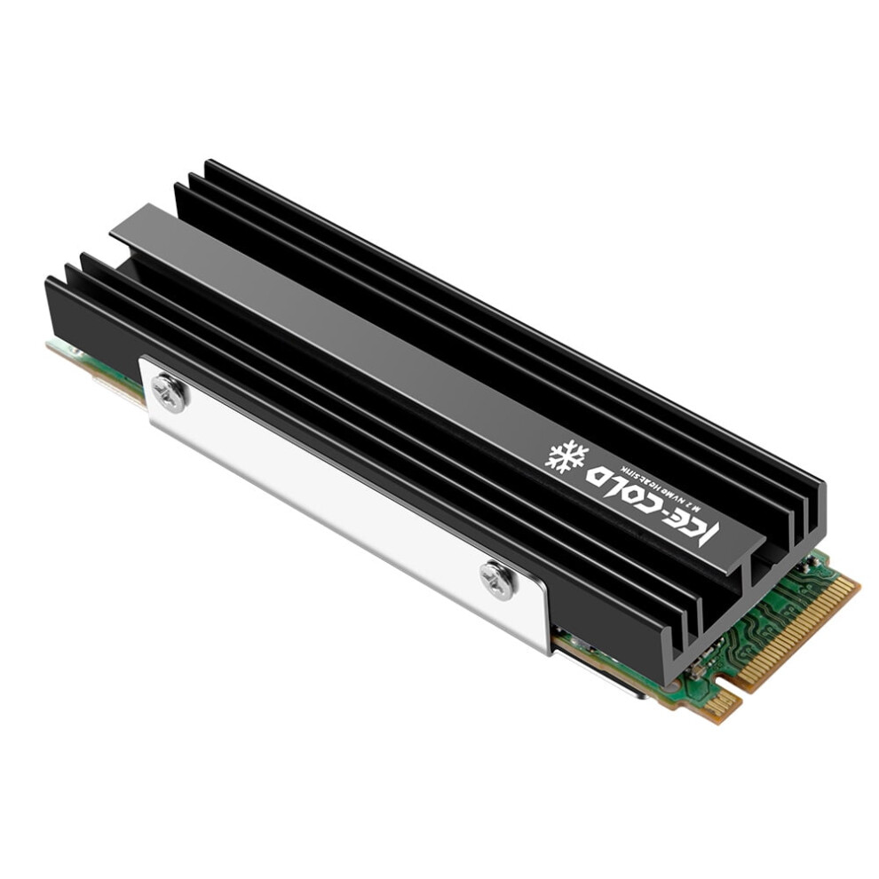 M.2 Ngff Nvme 2280 Ssd Heatsink With Silicone Thermal Pad For Ps5 Desktop Pc 9009879523048