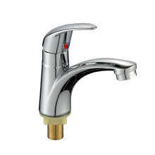 Weatherproof brass cold water faucet cover for basin