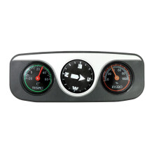 3 in1 Car Dashboard Thermometer Navigation Ball For Boat Marine Truck