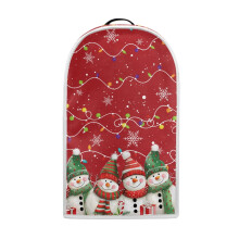 Christmas Snowman Multifunctional Kitchen Blender Dust Covers with Not Easy to Fade Polyester Dust Cover