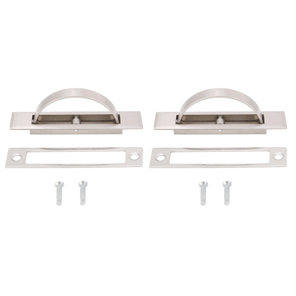 Modern Invisible Cabinet Hardware Realistic Simulated Flowers Style Concealed Rotating Handles For Drawer Door Closet With Anti-Rust Surface 9357860444743