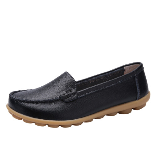 Mocassini classici Penny Loafers da donna, scarpe basse morbide e comode da passeggio.