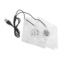 Computer Cooling Pad Abs White 1Pack