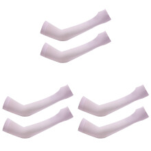 3Pcs Cooling Sun Arm Sleeves w/ Thumb Hole – UV Protection & Compression for Golf, Cycling, Driving, Fishing – Compatible with All Sizes