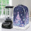 Christmas Tree Music Pattern Food Processor Cover with Hand Strap Elastic Protective Case for Kitchen Home 5