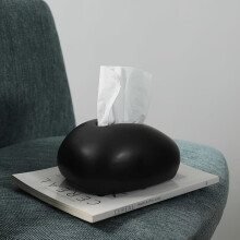 Modern Minimalist Ceramic Tissue Box Holder - Solid Color Napkin Dispenser for Living Room, Dining Table, Desktop Decor
