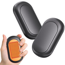 Rechargeable Hand Warmers, 8H Battery, 3 Heat Levels, USB-C Fast Charge, Pocket Heater for Winter Sports & Camping (Black)
