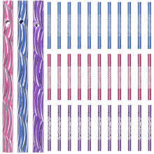 50Pcs Wind Chime Tubes Aluminum DIY Replacement Parts for Porch Garden Yard Hanging Decor