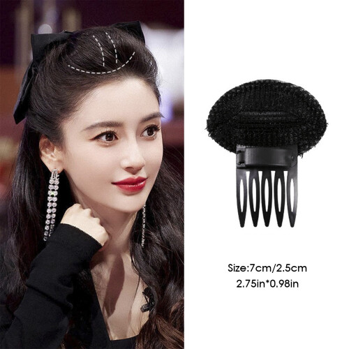 (H) Fluffy Hair Pad for Wedding & Party Styling