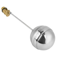 BRASS FLOAT BALL VALUE STAINLESS STEEL WATER SENSOR FOR LIQUID LEVEL MEASUREMENT DN15 G1/2