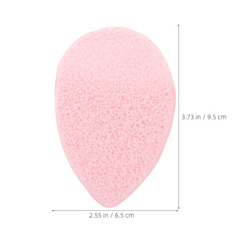 Facial Cleansing Scrubber for Teens Pink 4 Pcs 1