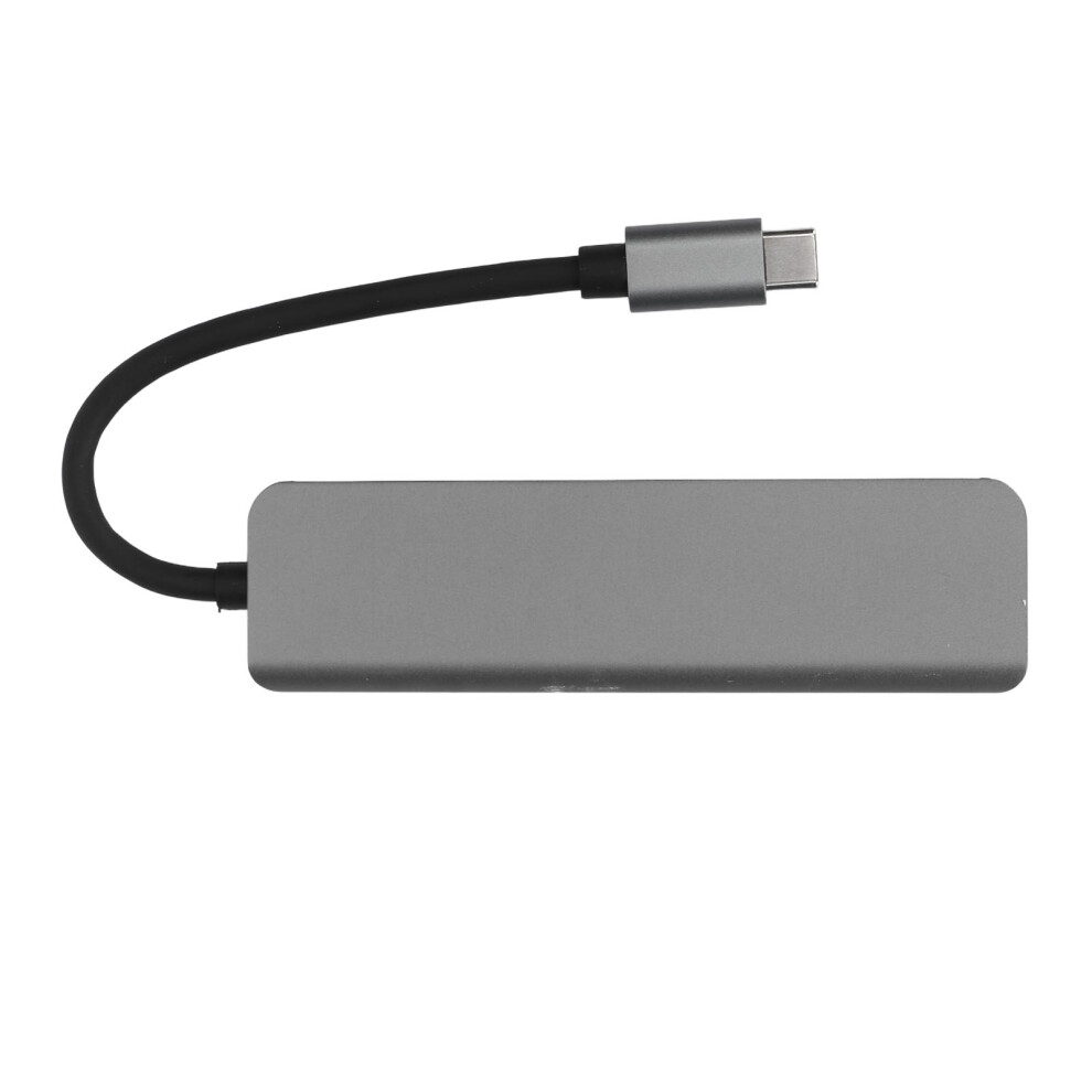5 In 1 Type C Hub 4K@30Hz, 87W Pd, Usb3.0 & Hdmi Grey 6941387633846