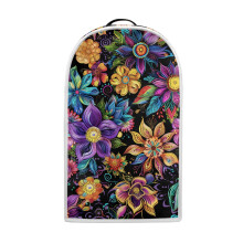 Protective Case Bohemia Floral 1Pcs Foldable Easy to Clean for Women