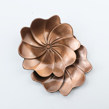 Vintage Japanese Cherry Blossom Metal Coasters 2pcs