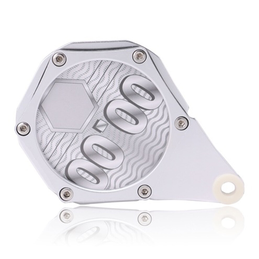 Aluminum Motorcycle Tax Disc Holder Motorbike Tax Disc Plate For Motorcycle Quad Bike Scooter Moped Silver 9065194489582