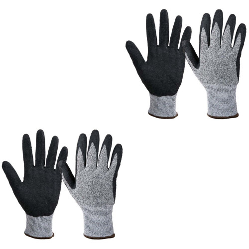 Cut Resistant Gloves Multi-Color 2 Pairs 2