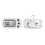 Digital Mini Fridge Freezer, LCD Temp Display (20C–50C), Hook, Max/Min Function – Compatible with Kitchen Vacuum Attachments & Brushes 5