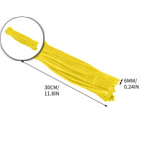 100 Pcs Pipe Cleaners Assorted – 12 Inch Soft Chenille Stems for DIY Crafts, Decorations, and Activities
