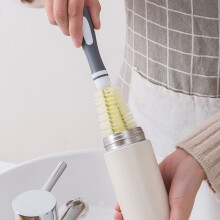 Cup Brush, Dishwashing Brush for Stains, Efficient Cleaning Tool with Ergonomic Handle, for Kitchen and Daily Use, Household Essential
