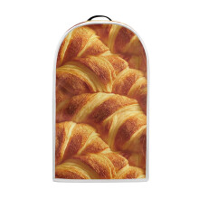 Croissant Pattern Hand Strap Dust Cover Durable Kitchen Blender Dust Covers for Home Kitchen