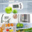Digital Mini Fridge Freezer, LCD Temp Display (20C–50C), Hook, Max/Min Function – Compatible with Kitchen Vacuum Attachments & Brushes 8