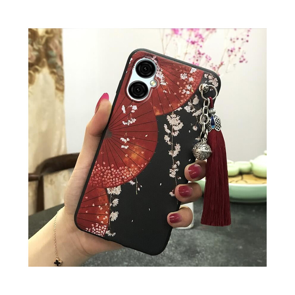 Blu G53 Phone Case Â Soft Tpu Protective Cover, Chinese Style, Dust & Shock Resistant, Waterproof, With Tassel Bell Â Compatible With Blu G53 9087558669157