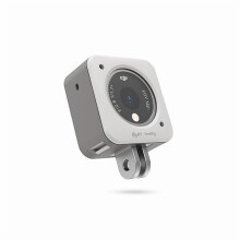 FPV-Kamerahalterung für DJI Action2 – Käfig mit Adapterbasis, kompatibel mit FPV-Drohnen, Helmen und Skateboards