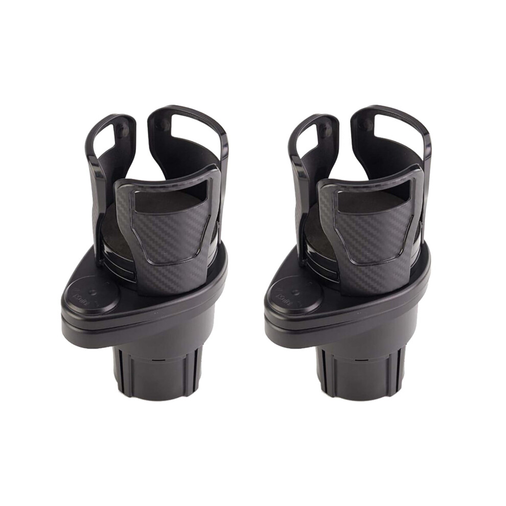 Multifunctional Carbon Fiber Car Beverage Cup Holder, Water Cup For Car Interior Storage & Organization 9132278081724
