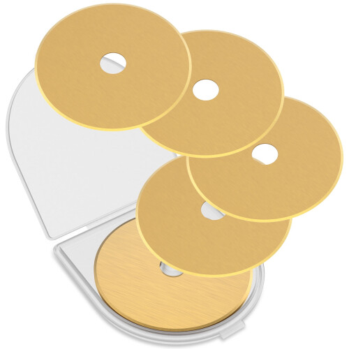 5 τεμάχια λεπίδες περιστροφικού κοπτικού από χάλυβα 60 χιλ., συμβατές με τους