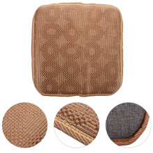 Breathable Seat Pad for Driving Light Brown Sponge Car Cushions 1Pack