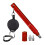 (Red Pull Ring) 3-in-1 Golf Club Cleaner & Ball Control Tool 5