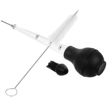 BBQ Meat Injector Marinade Tool, Stainless Steel and Silicone, Perfect for Grilling and Meat
