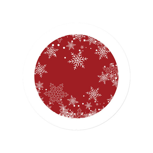 Weihnachtsbaum-Unterlage – Rund, rutschfest, Polyester