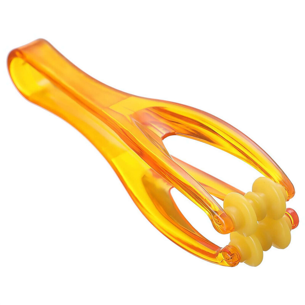 Yellow 1 Pcs Hand Finger Roller Massager For Finger Blood Circulation Muscle Relaxation