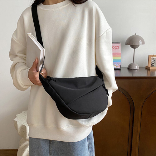 Crossbody Bag Nylon Lightweight Large Compartment