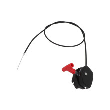 142 cm, 2 cm lawn mower throttle and throttle lever