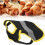 (Black) Reflective Chicken Vest for Laying Hens 3