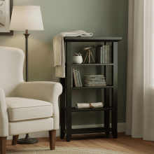 Simple Bookshelf for Miniature Scene Creation
