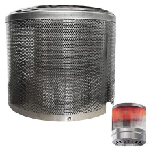 Stainless Steel Patio Heater Burner Net Cover, 10.75" Diameter, Compatible with Most Gas Patio Heaters