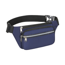 Men's Nylon Waist Pack, Business Wallet, Outdoor Sports Mobile Phone Belt Bag for Everyday Use