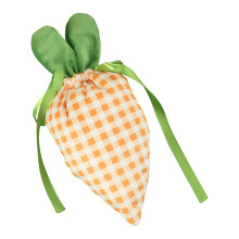 Easter Carrot-Shaped Reusable Fabric Treat Bags for Egg Hunts, Party Favors & Spring Gifts – Compatible with Holiday Celebrations